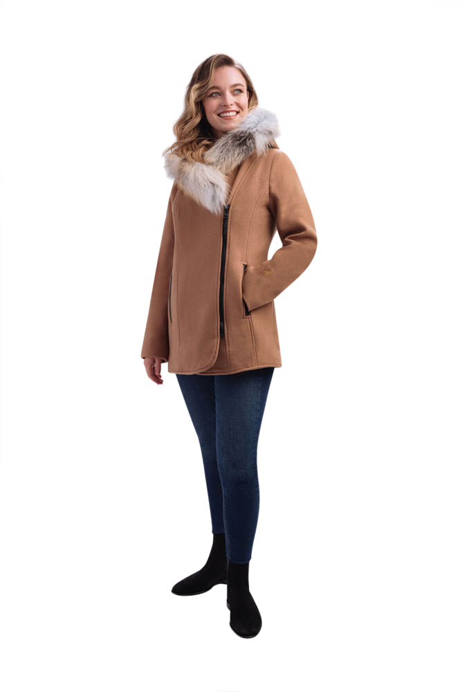 【本日23:59まで】CLASSIC WOOL WAVE JACKET Women's Kai Wool Jacket – Canadian Wolf