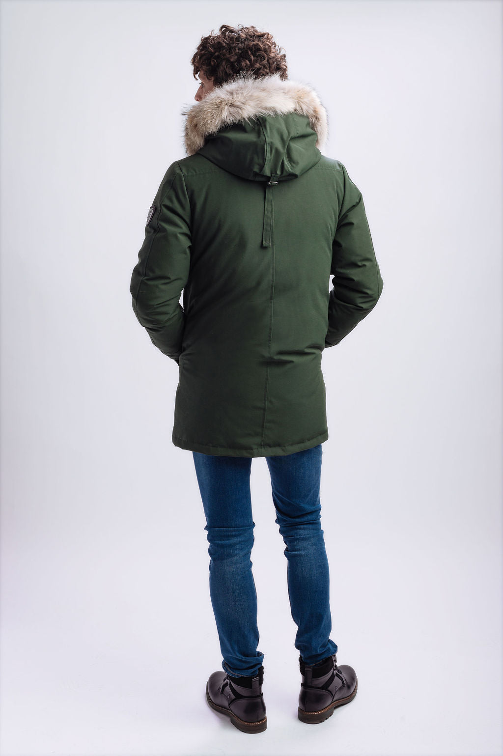 Men s Raff Parka Canadian Wolf